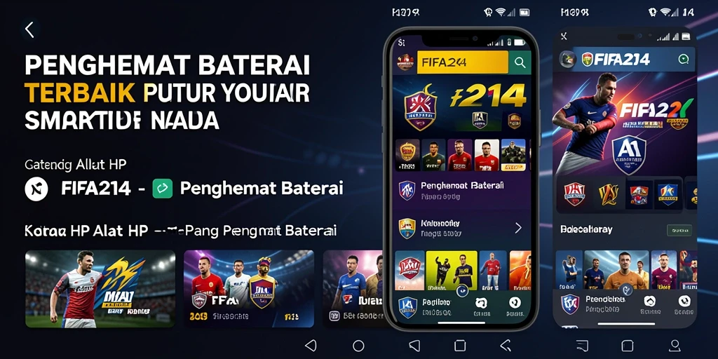 Antarmuka FIFA234 dengan fitur penghemat baterai yang intuitif.