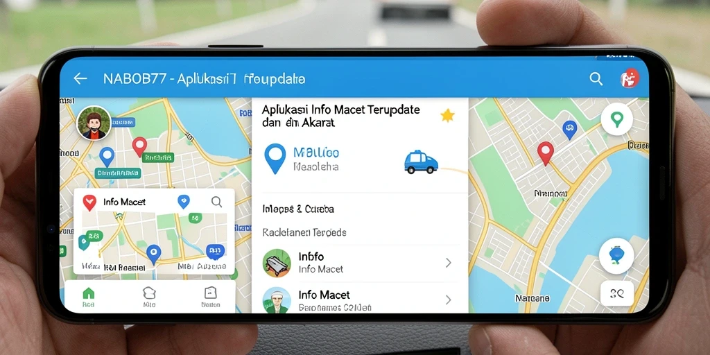 Antarmuka NABOB77 yang simpel dan informatif.