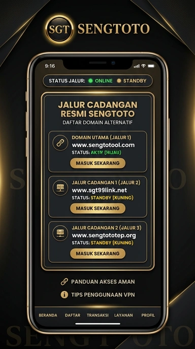 Halaman Link Alternatif untuk SengToto di Indonesia